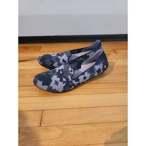 Rothy’s Women's Botanicamo Purple Gray Camouflage Knit Flats - Size 6